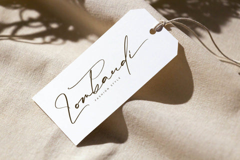 Rulligedro - Modern Calligraphy Script Font Letterena Studios 