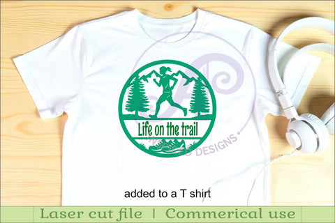 Runner female name sign svg laser cut wall sign SVG APInspireddesigns 