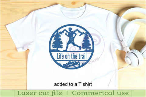 Runner male name sign svg laser cut wall sign SVG APInspireddesigns 