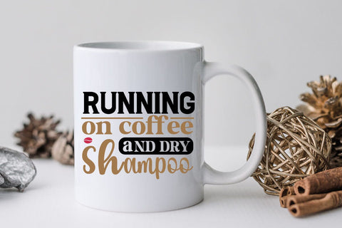 Running on coffee and dry shampoo SVG Angelina750 