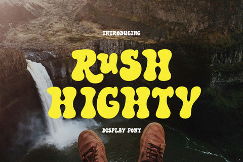 Rush Highty Font Irvan Randi 