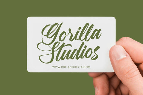 Rushed Elegance - Bold Calligraphy Font Font Letterena Studios 