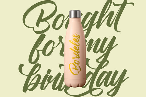 Rushed Elegance - Bold Calligraphy Font Font Letterena Studios 