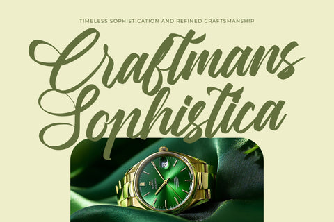 Rushed Elegance - Bold Calligraphy Font Font Letterena Studios 