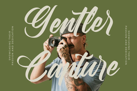 Rushed Elegance - Bold Calligraphy Font Font Letterena Studios 