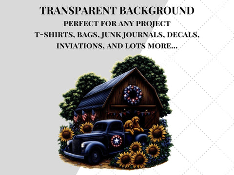 Rustic 4th of July PNG SVG Paige Cole Studio 