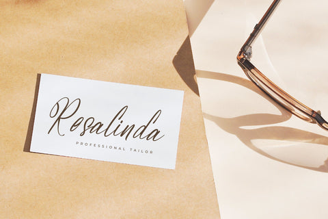 Rustic Astera - Modern Handwritten Script Font Letterena Studios 