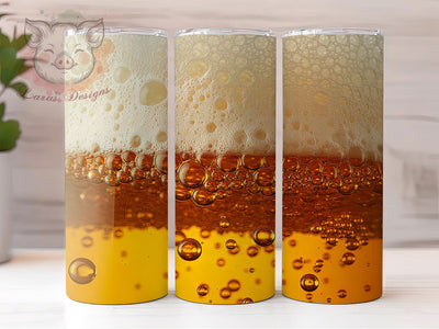 Rustic Beer Glass Pint Tumbler, Pint Design, Sublimation Art, 20oz Tumbler, Bar Theme, Rustic Style, Beverage Pattern Sublimation Lara' s Designs 