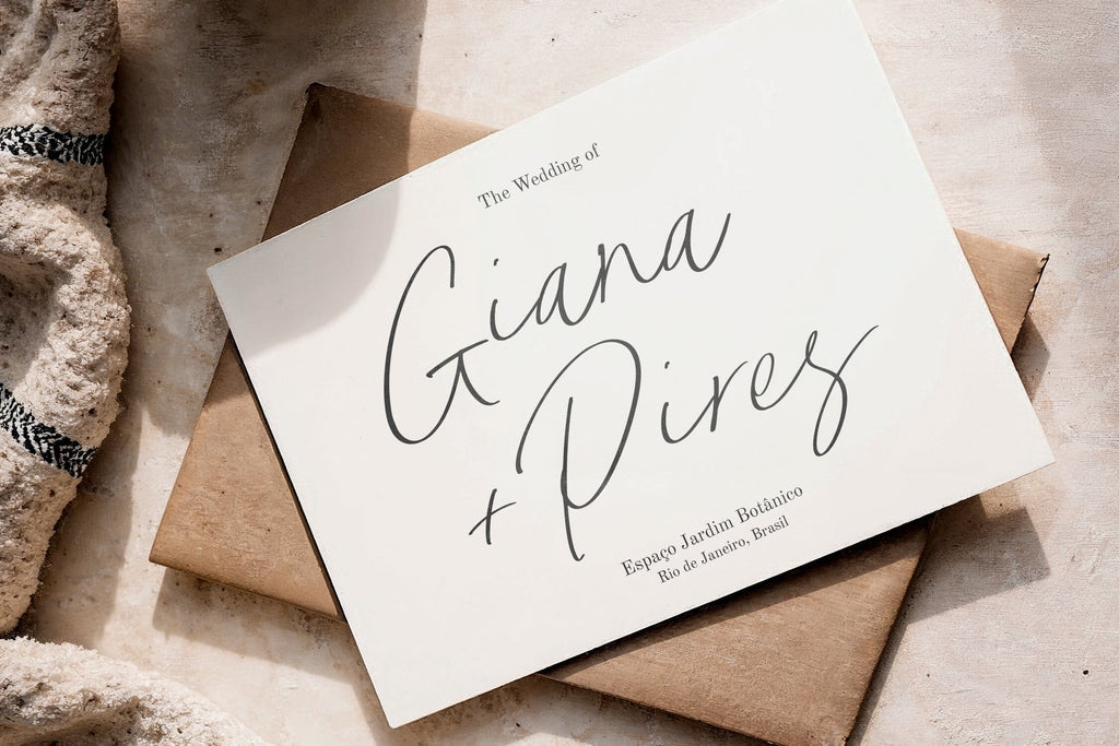 Script Text Buffet Rustic Buffet - Modern Handwritten Script Font - So Fontsy