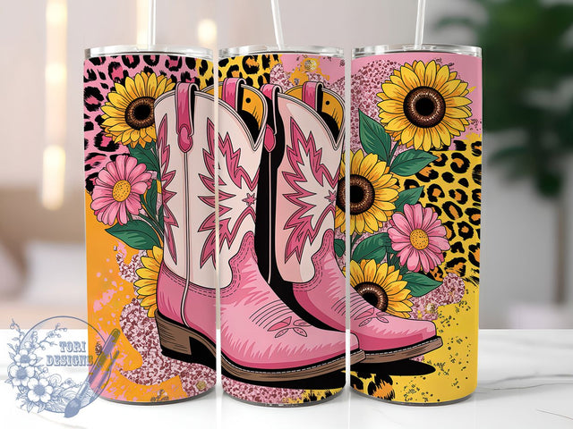 Rustic Country Cowgirl Tumbler, Rustic Cowgirl Tumbler, Western 20oz Wrap, Sublimation Design, Stylish Cowgirl Gift, Rustic Western Wrap, Farmhouse Cowgirl Tumbler Sublimation ToriDesigns 
