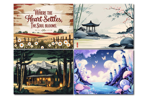 Rustic cutting board design, farmhouse kitchen decor Sublimation Paper Switch 