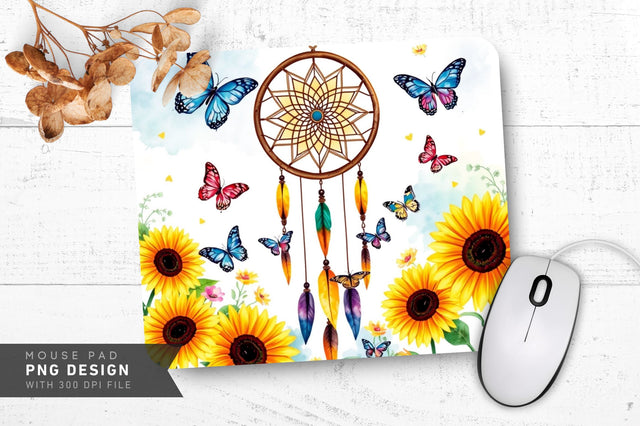 Rustic Dreamcatcher Mousepad PNG Sublimation Regulrcrative 