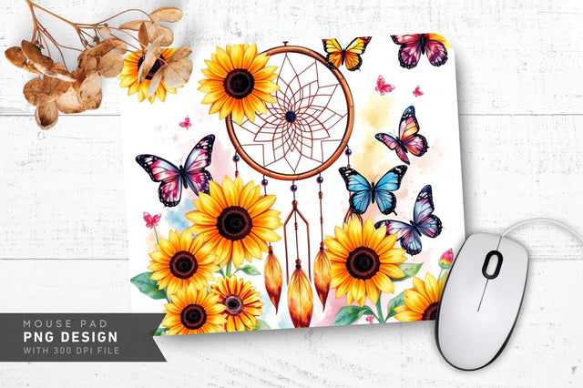 Rustic Dreamcatcher Mousepad Sublimation Regulrcrative 