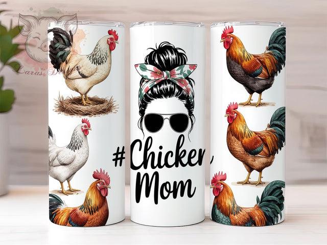 Rustic Farm Life Chicken Tumbler, Chicken Owner Gift, Poultry Mom Present, Farmhouse Cup Design, Backyard Chicken Gift, Farm Girl Cup, Sublimation Template Sublimation Lara' s Designs 
