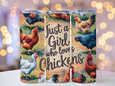 Rustic Farm Life Chicken Tumbler, Farm Life Tumbler, Cute Chicken Wrap, Rustic Farm Wrap, Whimsical Chicken Wrap, Sublimation Design, Trendy Gift Idea Sublimation SvggirlplusArt 