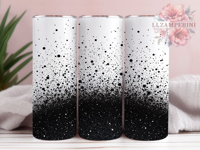 Rustic Glitter Cowhide Tumbler Wrap, 20oz Sublimation Wrap, Western Style Tumbler, Black And White Cow Print, License Plate Tumbler, Rustic Glitter Wrap Sublimation Li Zamperini 