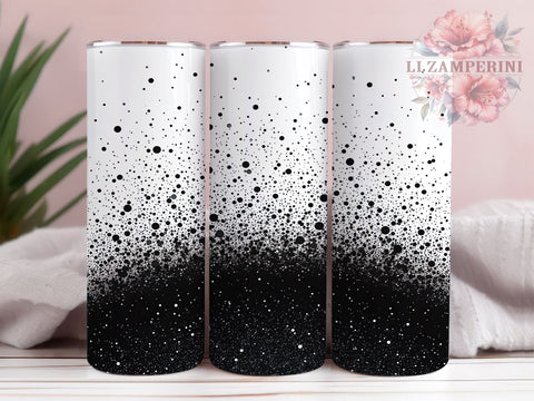 Rustic Glitter Cowhide Tumbler Wrap, 20oz Sublimation Wrap, Western Style Tumbler, Black And White Cow Print, License Plate Tumbler, Rustic Glitter Wrap Sublimation Li Zamperini 