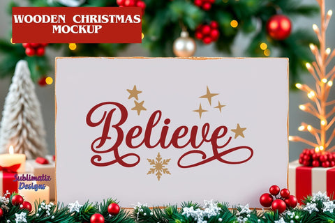 Rustic Holiday Mockup Design Mock Up Photo Sublimatiz Designs 