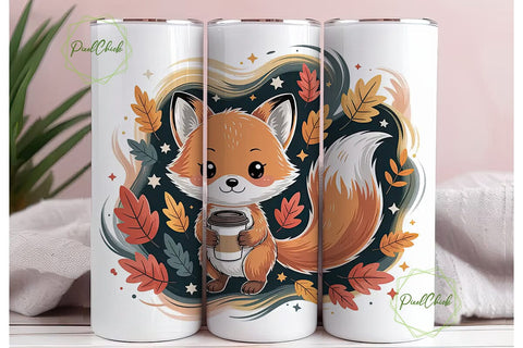 Rustic Horse Tumbler Wrap Sublimation PixelChick 