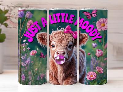 Rustic Moody Highland Cow Tumbler, Highland Cow Tumbler, Rustic Cow Wrap, Whimsical Cow Wrap, Country Farm Animal Wrap, Sublimation Design, Trendy Gift Idea Sublimation Lara' s Designs 