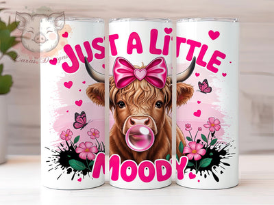Rustic Moody Highland Cow Tumbler, Highland Cow Tumbler, Rustic Cow Wrap, Whimsical Cow Wrap, Country Farm Animal Wrap, Sublimation Design, Trendy Gift Idea Sublimation Lara' s Designs 
