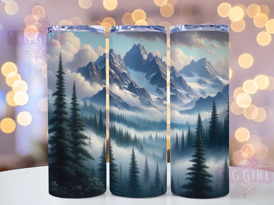 Rustic Mountain Pine Tumbler, Forest Tree Tumbler, Stylish 20oz Wrap, Sublimation Design, Trendy Gift Idea, Nature Wrap, Rustic Pine Tumbler Sublimation SvggirlplusArt 