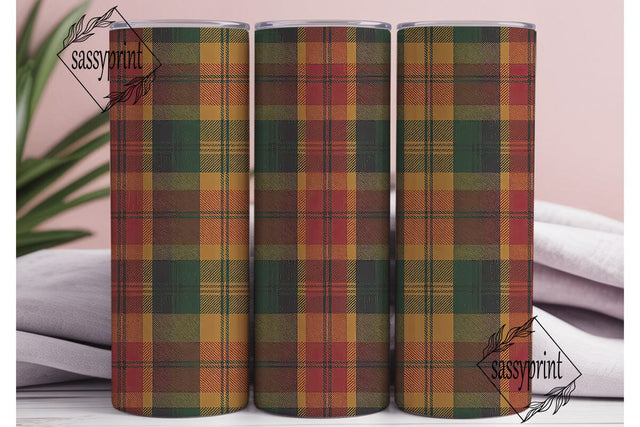 Rustic Plaid Distressed Tumbler Wrap PNG Sublimation sassyprint 