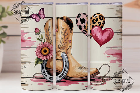 Rustic Romance 20oz Tumbler Wrap Sublimation sassyprint 