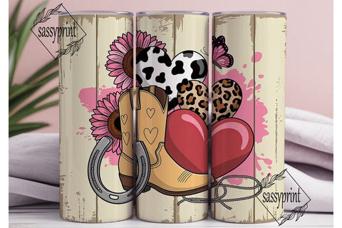 Rustic Romance 20oz Tumbler Wrap Sublimation sassyprint 