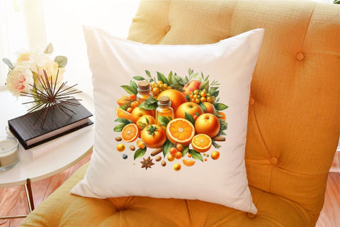 Rustic Summer Clipart PNG Graphics Sublimation designartist 