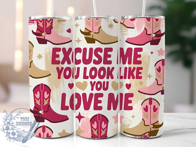 Rustic Western Cowgirl Boots Tumbler, Country Love Cup, 20Oz Sublimation Wrap, Rodeo Cowgirl Drinkware, Rustic Western Tumbler, Boot Lover Mug, Southern Cowgirl Gift Sublimation ToriDesigns 