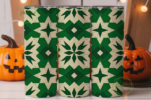 Rustic Winter Starburst 20oz Tumbler Sublimation PixelChick 