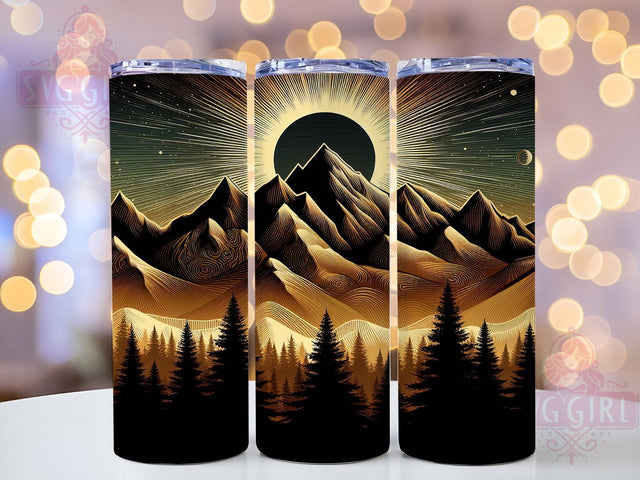 Rustic Wood Burning Forest Tumbler, Rustic Forest Pattern, Masculine Outdoor Design, 20Oz Sublimation Wrap, Rugged Forest Art, Rustic Texture For Him, Tumbler Sublimation Sublimation SvggirlplusArt 