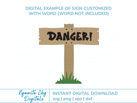 Rustic Wooden Signs Boards and Arrows SVG Kyanite Sky Digitals 