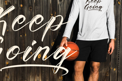 Ruthlles Monolith - Modern Handbrush Script Font Letterena Studios 