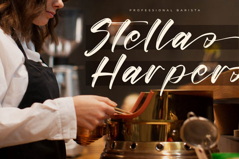 Ruthlles Monolith - Modern Handbrush Script Font Letterena Studios 