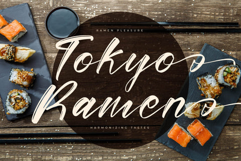 Ruthlles Monolith - Modern Handbrush Script Font Letterena Studios 