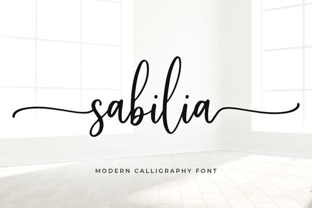 Sabilia Font Abo Daniel Studio 