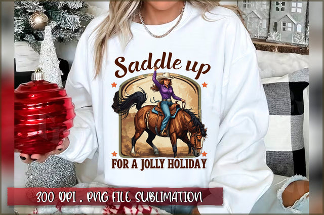 Saddle up for a jolly holiday Sublimation Sublimation Shetara Begum 