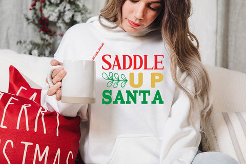 Saddle up santa SVG Angelina750 