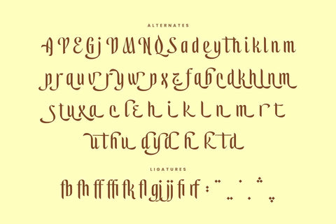 Safaniah - Arabic Style Font Arterfak Project 