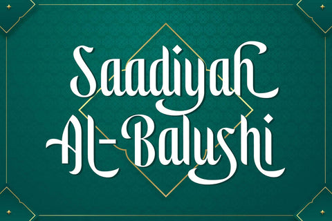 Safaniah - Arabic Style Font Arterfak Project 