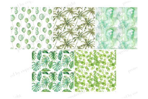 Safari Digital Papers | Nursery Pattern Digital Pattern GlamArtZhanna 