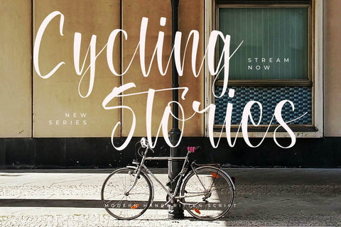 Safferty - Modern Handwritten Script Font Letterena Studios 