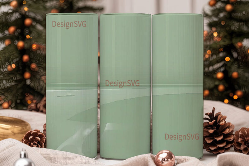 Sage Green 20oz Tumbler Wrap Sublimation DesignSVG 