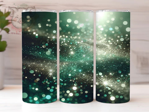Sage Green Glitter, Chunky Glitter Tumbler, Glitter Background, 20oz Tumbler, Sparkly Design, Custom Glitter Tumbler, Sublimation Wrap Sublimation Lara' s Designs 