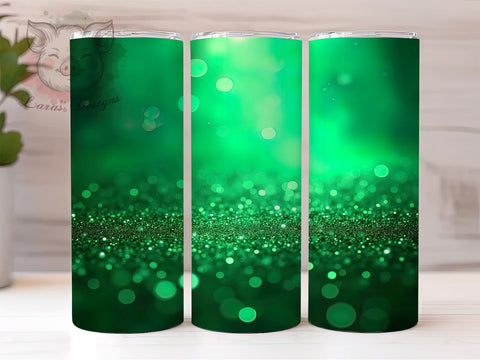 Sage Green Glitter, Chunky Glitter Tumbler, Glitter Background, 20oz Tumbler, Sparkly Design, Custom Glitter Tumbler, Sublimation Wrap Sublimation Lara' s Designs 