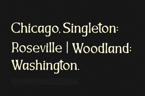 Sagecity - Rough Serif Font Alpaprana Studio 