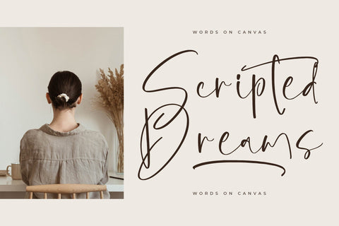 Sagetsock - Modern Handwritten Script Font Letterena Studios 