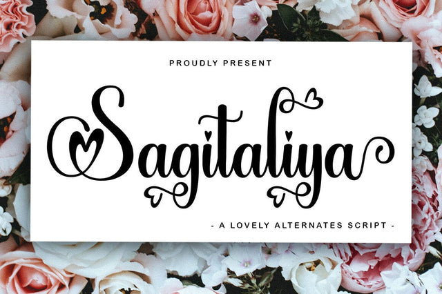 Sagitaliya Script Font mr.johncreative.co 